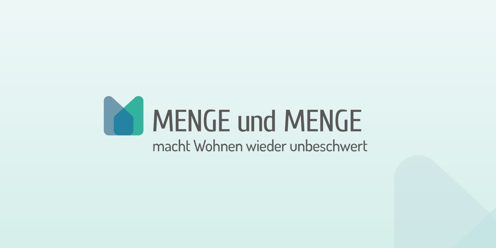 Logo Menge und Menge, macht Wohnen wieder unbeschwert